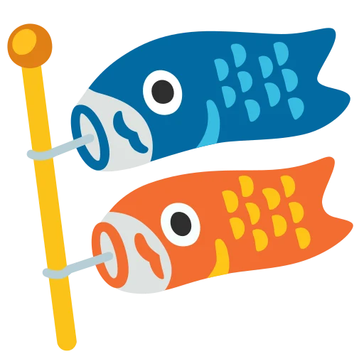 Playing Koi logo